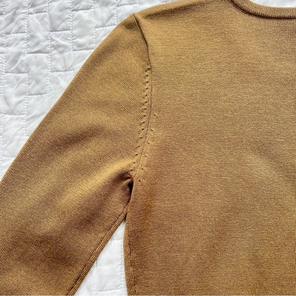 Cach’e Women’s Gold Viscose Stretch Sweater size Small - Picture 4 of 12